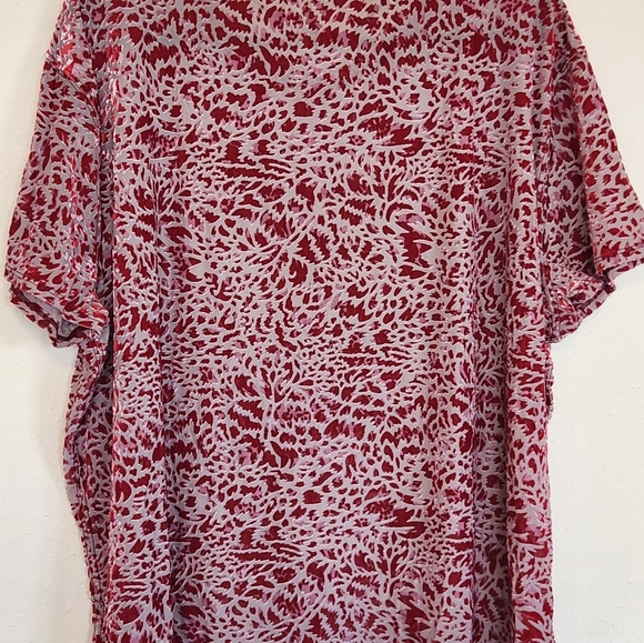 We The Free By Free People Teddy Velvet T Size Small OVERSIZED - Picture 2 of 4